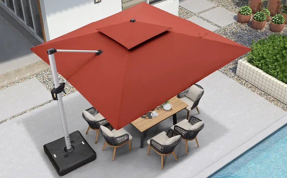 SunBliss™ Solcellsdrivet LED-paraply