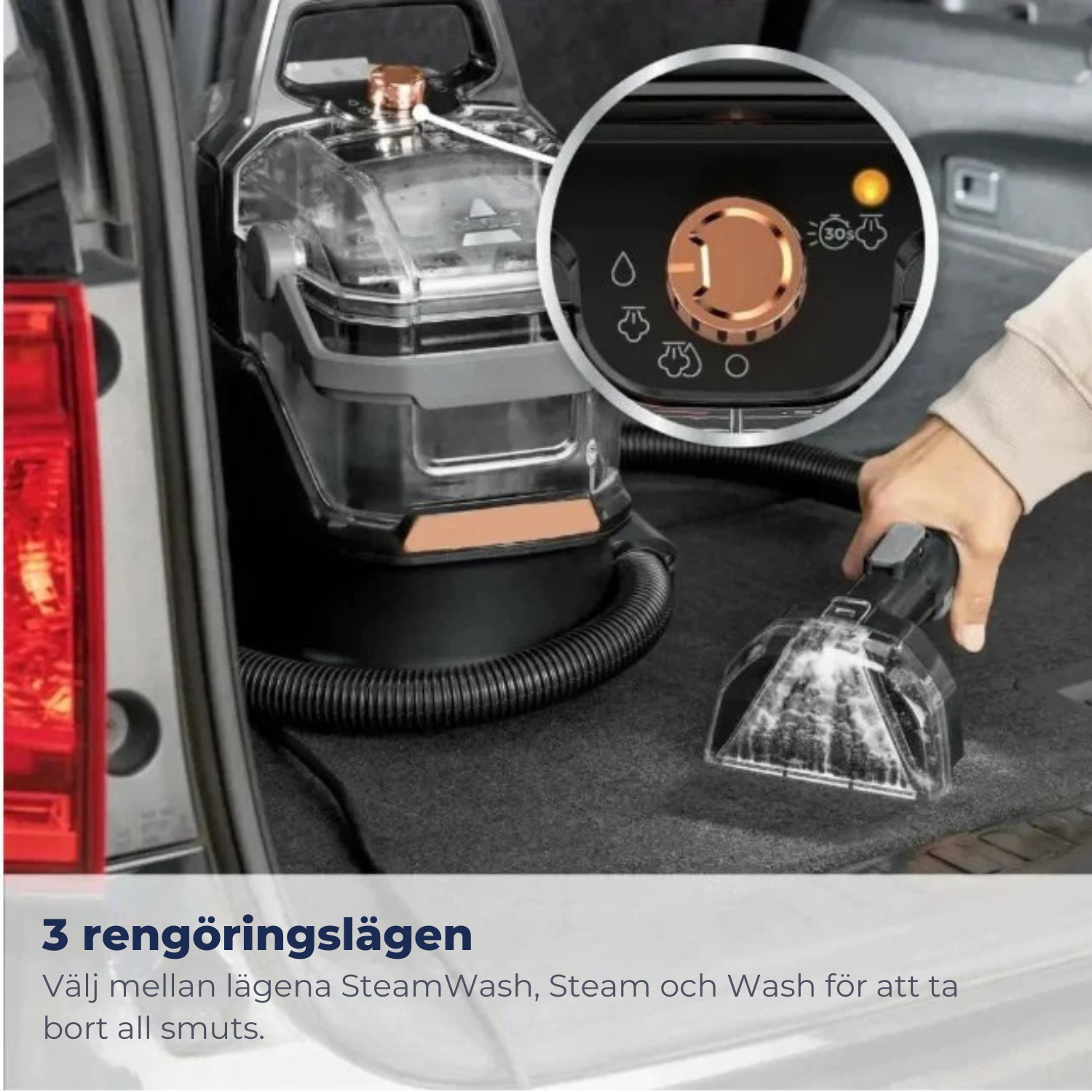CleanGo™ Portabel matt- och klädselrengörare